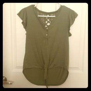 Short Sleeve Dress Top